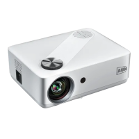 AUN AKEY8 6000 Lumens Full HD Portable Projector